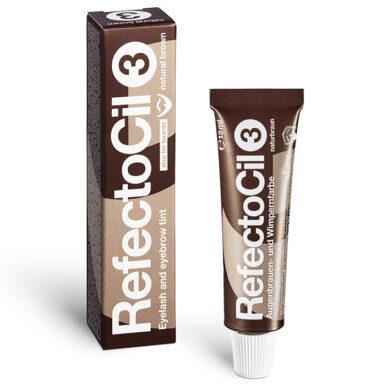 RefectoCil Nr. 3 Naturbraun Augenbrauen- & Wimpernfarbe, 15 ml