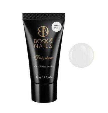Boska Nails Polyshape Pure White Acrylgel 30 g
