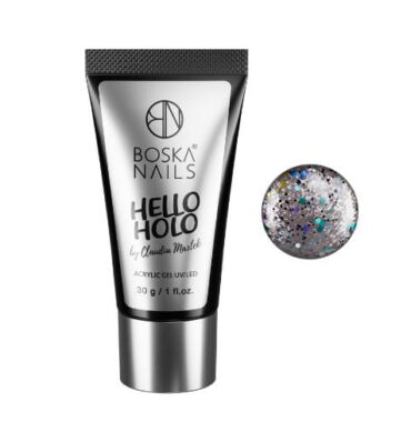 Boska Nails Polyshape Hello Holo by Claudia Mastek Acrylgel 30 g