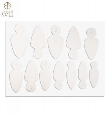 Boska Nails French Silikon Pads Dual Forms Mandel 12 Stuck