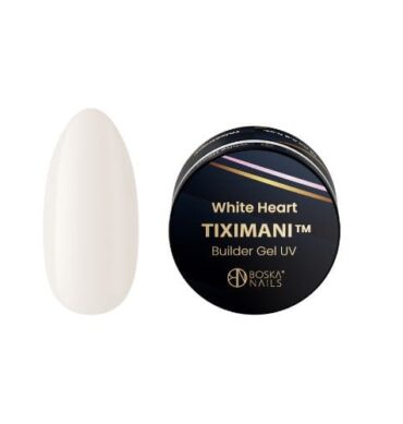 Tiximani White Heart 15 ml Aufbaugel