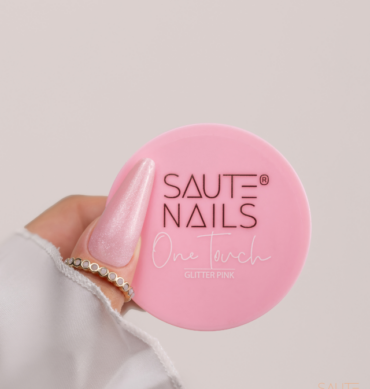 Gel One Touch Glitter Pink 50g