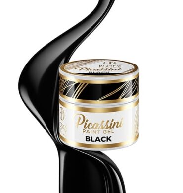 Painting Gel Picassini Paint Gel Black Boska Nails 5 ml