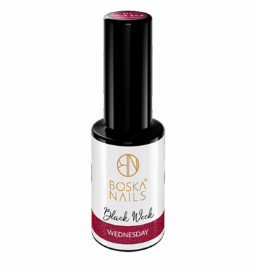 Gel Polish UV Black Week no 511 Wednesday Boska Nails 6 ml