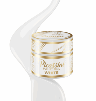 Painting Gel Picassini Paint Gel White Boska Nails 5 ml