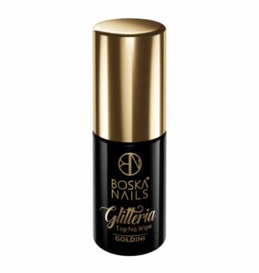 Top Glitteria Goldini No Wipe Boska Nails 6 ml