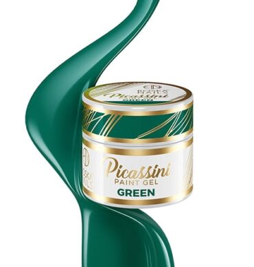 Painting Gel Picassini Paint Gel Green  Boska Nails 5 ml