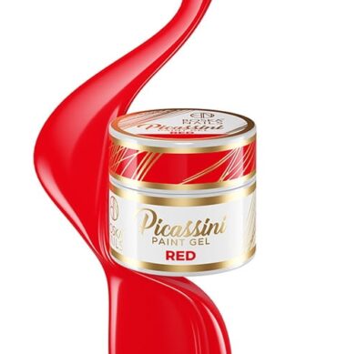 Painting Gel Picassini Paint Gel Red Boska Nails 5 ml