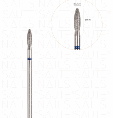 Diamantfräse No.04 blau