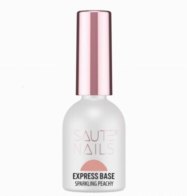 Express Base Sparkling Peachy 8ml Saute Nails