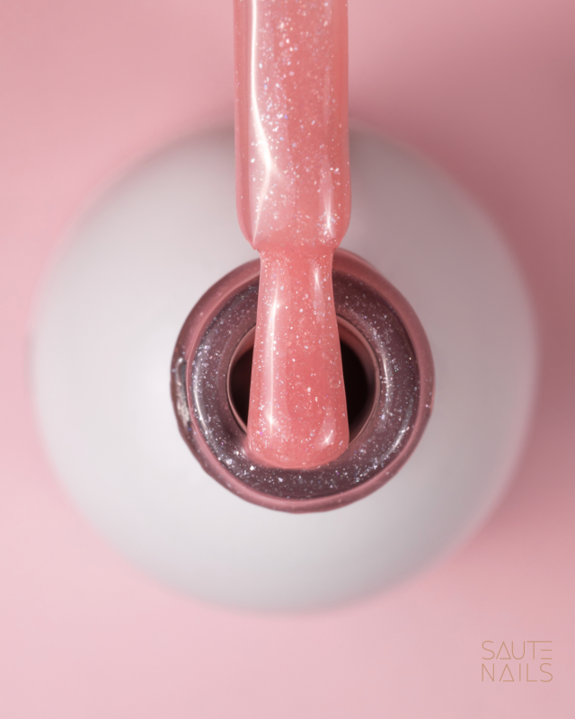 Express Base Sparkling Peachy 8ml Saute Nails