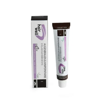 Henna für Brauen und Wimpern HairWell Naturbraun