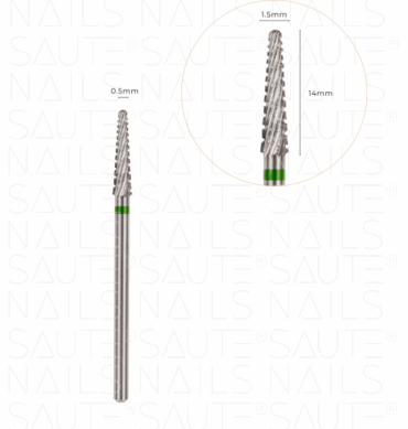 Maniküre-Fräser Saute Nails F Carbide Bit Sn01
