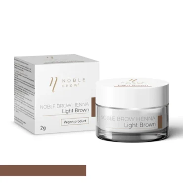 Henna-Puder für die Augenbrauen von Noble Brow – Light Brown