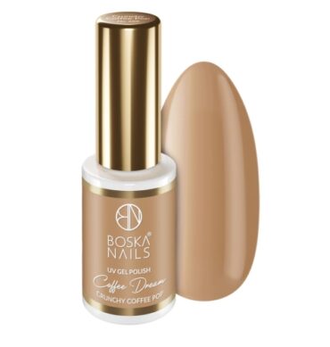 Gel Polish UV Coffee Dream Crunchy Coffee Pop no 569 Boska Nails 6 ml